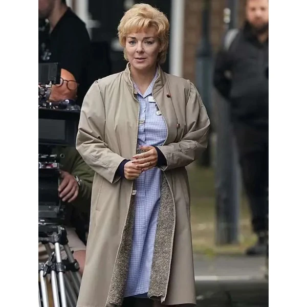 I Fought the Law S01 Sheridan Smith Beige Coat