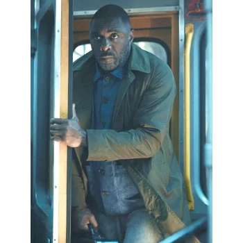 Idris Elba Hijack S02 Green Coat