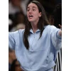 Caitlin Clark Game Day Blue Jacket Indiana Fever vs Atlanta Dream