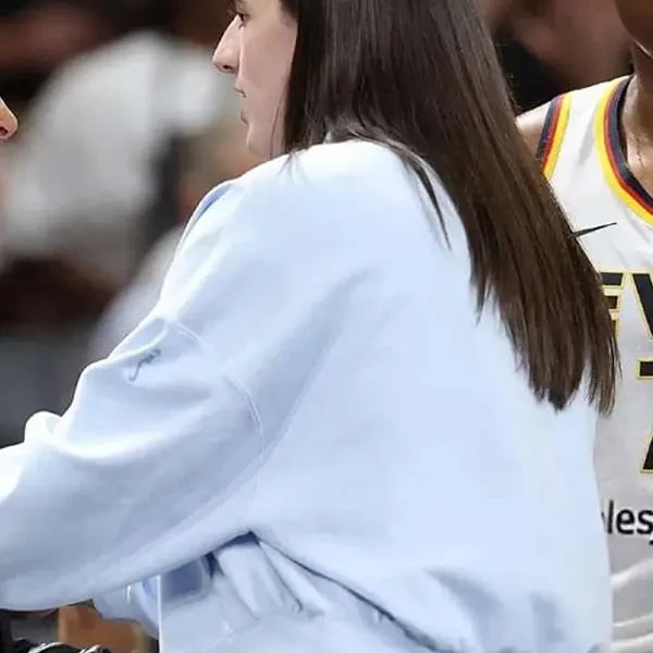Caitlin Clark Game Day Blue Jacket Indiana Fever vs Atlanta Dream Caitlin Clark Game Day Blue Jacket Indiana Fever vs Atlanta Dream