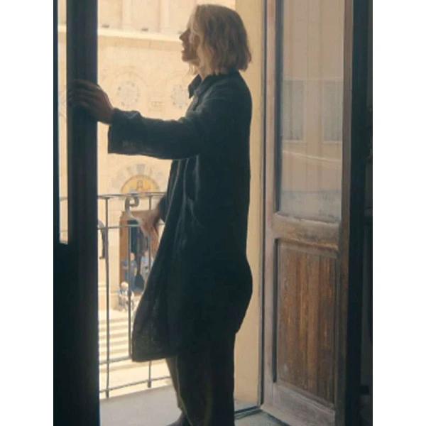 Iris Nixon The Iris Affair Black Trench Coat