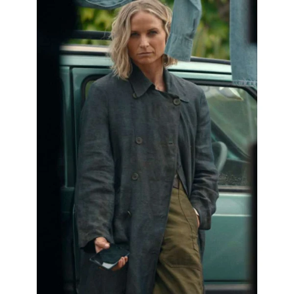 Iris Nixon The Iris Affair Black Trench Coat