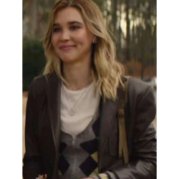 Isabel May Scream 7 Brown Leather Coat