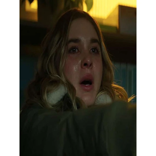 Isabel May Scream 7 Green Bomber Jacket