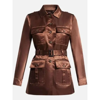 Isadora Capri Wednesday S02 Brown Satin Jacket