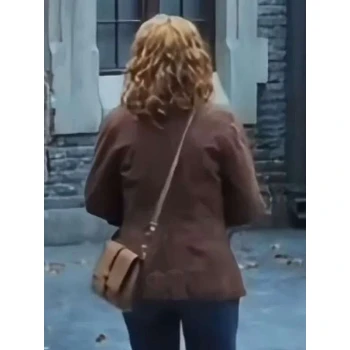 Isadora Capri Wednesday S02 Brown Suede Jacket