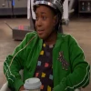 Issac Ryan Brown Ravens Home Green Jacket