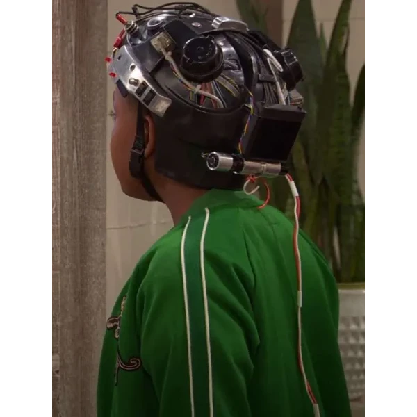 Issac Ryan Brown Ravens Home Green Jacket