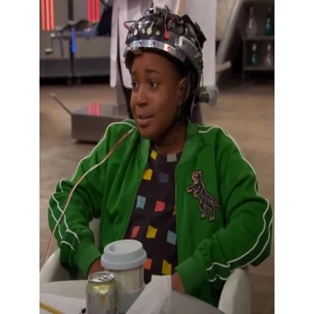 Issac Ryan Brown Ravens Home Green Jacket