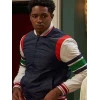 Issac Ryan Brown Ravens Home S06 Varsity Jacket