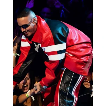 J Balvin MTV Awards 2025 Leather Jacket