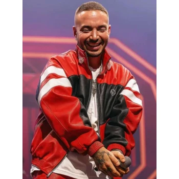 J Balvin MTV Awards 2025 Leather Jacket