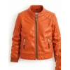 Jack O Lantern Halloween Leather Jacket
