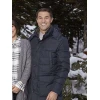 Jack Turner Love in Winterland Blue Puffer Jacket