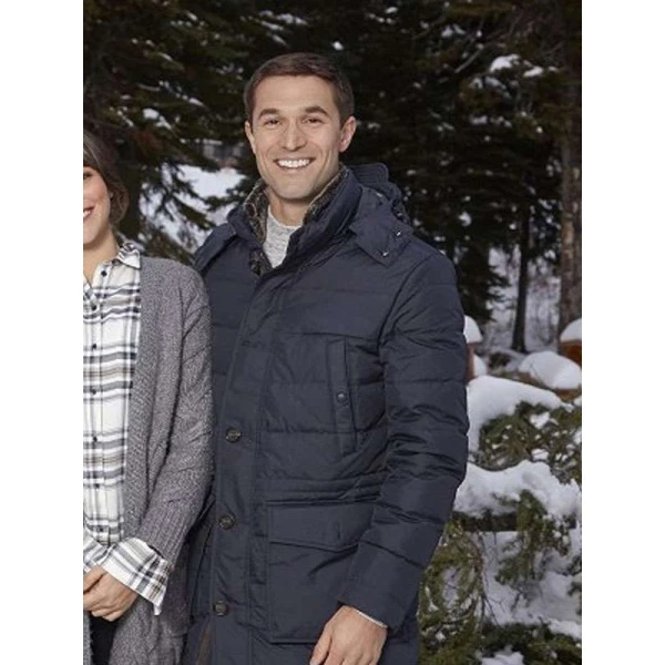 Jack Turner Love in Winterland Blue Puffer Jacket