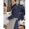 Jack Turner Love in Winterland Blue Puffer Jacket