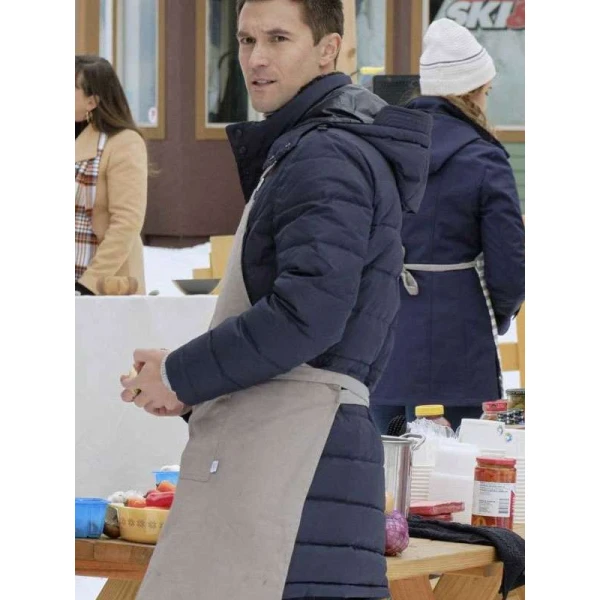 Jack Turner Love in Winterland Blue Puffer Jacket