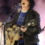Jack White Halftime Show Black Leather Jacket