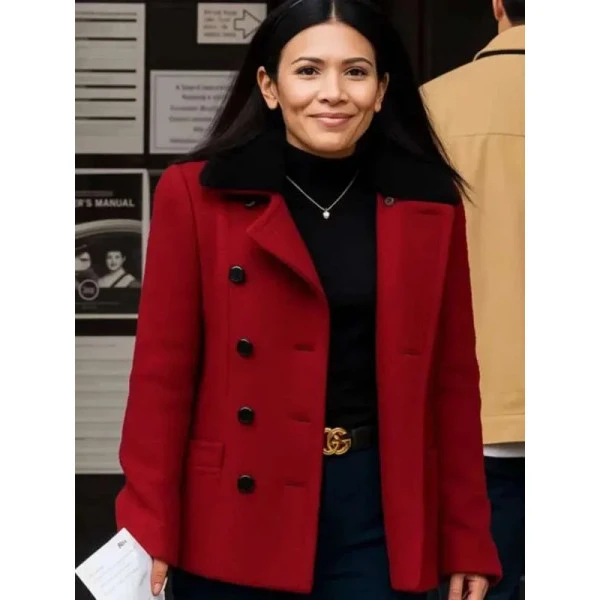 Walter Boys Jackie Howard Red wool Coat