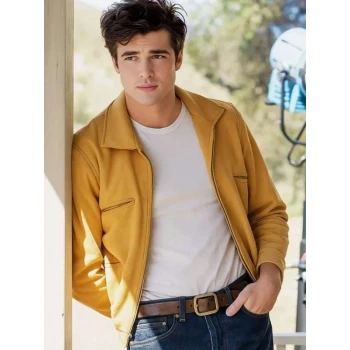 Jacob Elordi On Swift Horses Yellow Jacket