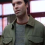 Jake Epstein Mistletoe Murders Green Cotton Jacket