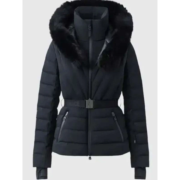 Jameela Jamil A Merry Little Ex Mas Puffer Jacket