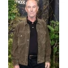 Jamie McShane Task Green Suede Leather Jacket