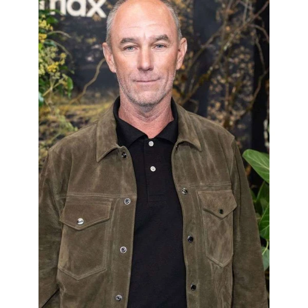 Jamie McShane Task Green Suede Leather Jacket