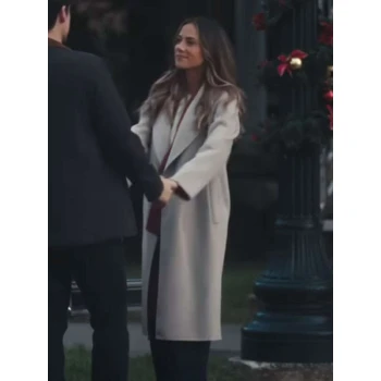 Jana Kramer The Christmas Ring Trench Coat