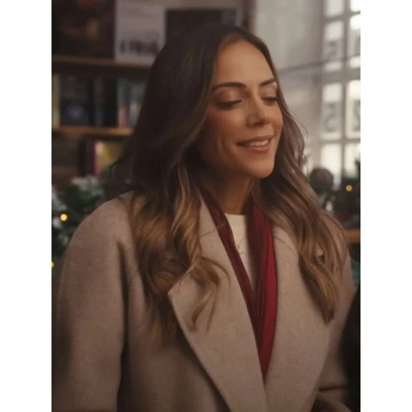 Jana Kramer The Christmas Ring Trench Coat