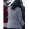 Janel Parrish Christmas on Duty Puffer Jacket