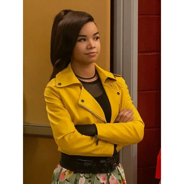 Janice LeAnn Brown Wizards Beyond Waverly Place Yellow Jacket