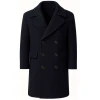 Jason Statham Shelter Black Wool Coat