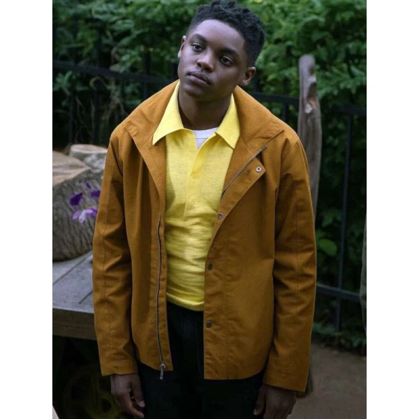 Jaylin Webb This Too Shall Pass Brown Jacket
