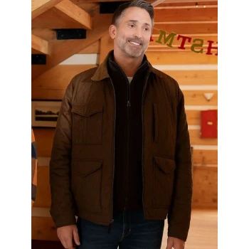 Jeffery Thomas Johnson Tyler Perry’s Finding Joy Brown Jacket