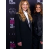 Jennifer Lawrence Die My Love Screening Black Long Coat