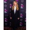Jennifer Lawrence Die My Love Screening Black Long Coat