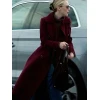 Jenny Kaminski All Her Fault Maroon Wool Coat