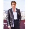 Jeremy Allen White NYFF63 Leather Blazer