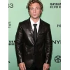 Jeremy Allen White NYFF63 Leather Blazer