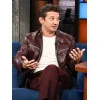 Jeremy Renner The Late Show With Stephen Colbert Leather Jacket