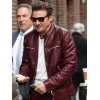 Jeremy Renner The Late Show With Stephen Colbert Leather Jacket