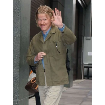 Jesse Plemons Bugonia 2025 Premiere Green Jacket