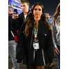 Jessica Alba F1 Qatar Grand Prix 2025 Black Bomber Jacket