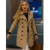 Jessica Capshaw 9-1-1 Nashville Beige Coat