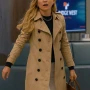Jessica Capshaw 9-1-1 Nashville Beige Coat
