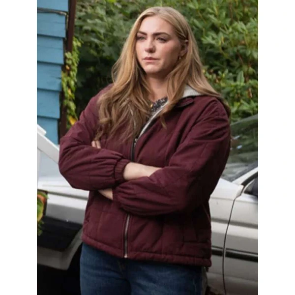 Jessica Sipos Tracker Maroon Jacket