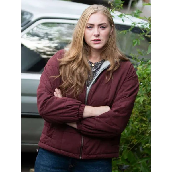 Jessica Sipos Tracker Maroon Jacket