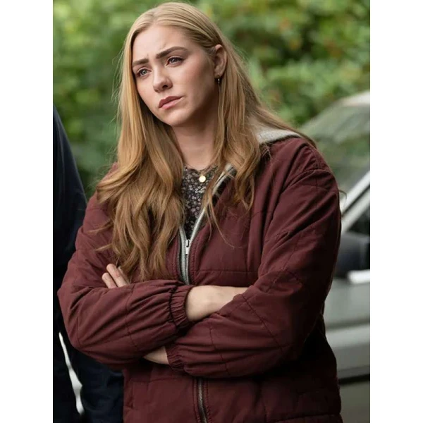 Jessica Sipos Tracker Maroon Jacket