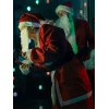 Jingle Bell Heist 2025 Olivia Holt Red Santa Coat